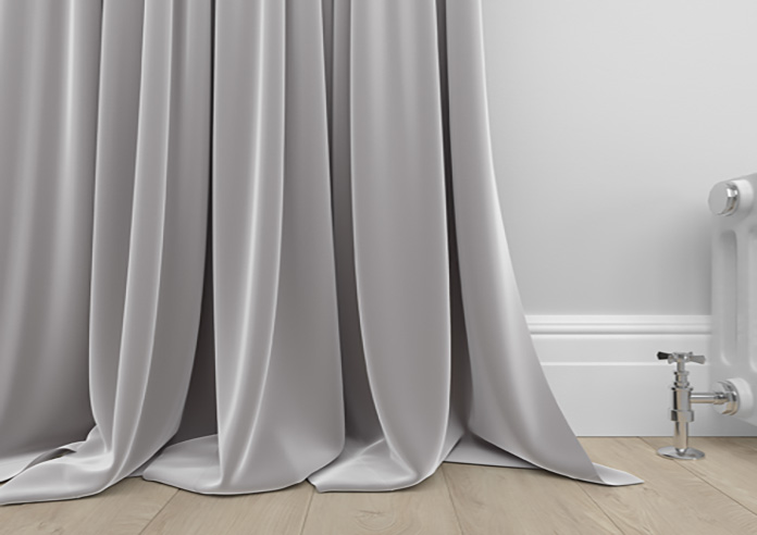 Luxe Velvet, Silver - Made to Measure Curtains - Image 6